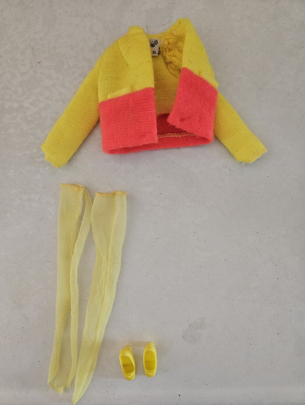 1970 Barbie Rare Pair Jacket And Accessories